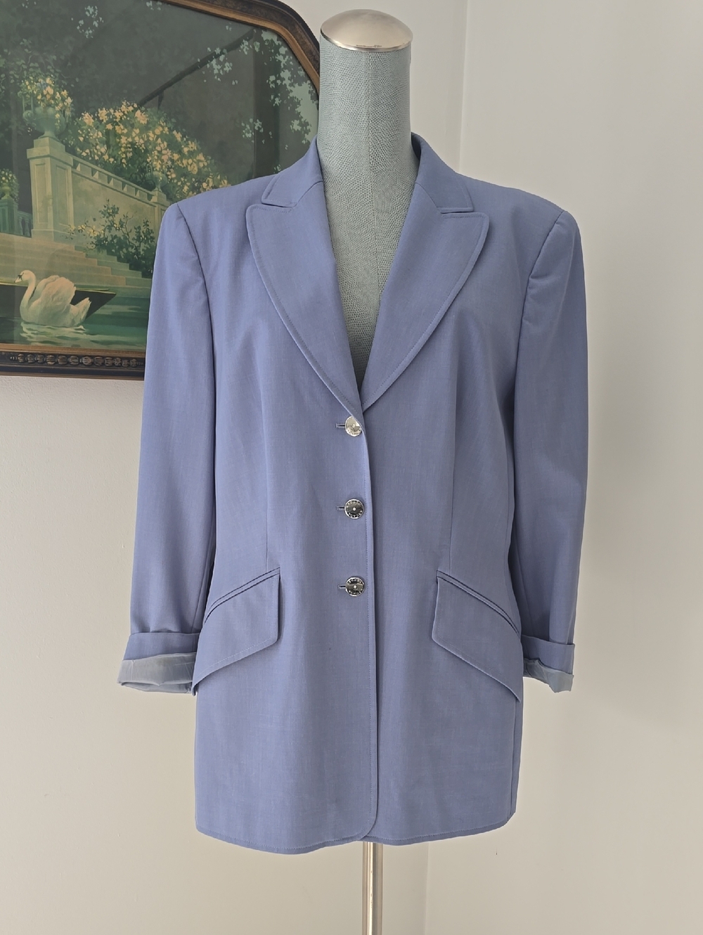 Escada | Soft Lavender Single-Breasted Blazer